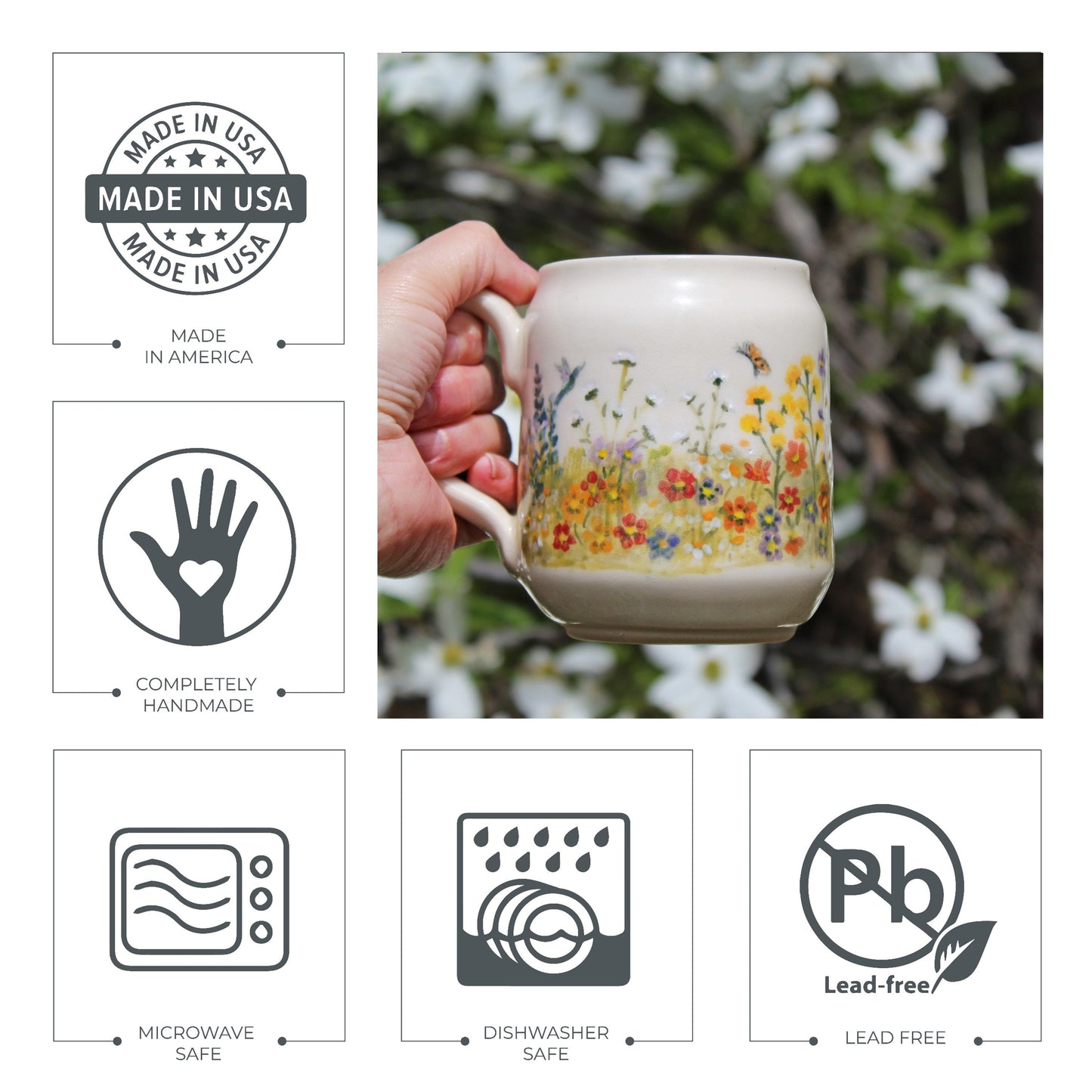 Forest Coffee Mug, Cabin Mugs, Mountain Coffee Mug, Pine Tree Mug, Ceramic Mountain Mugs, Mountain Home Gifts, Nature Lover Gift Men Women